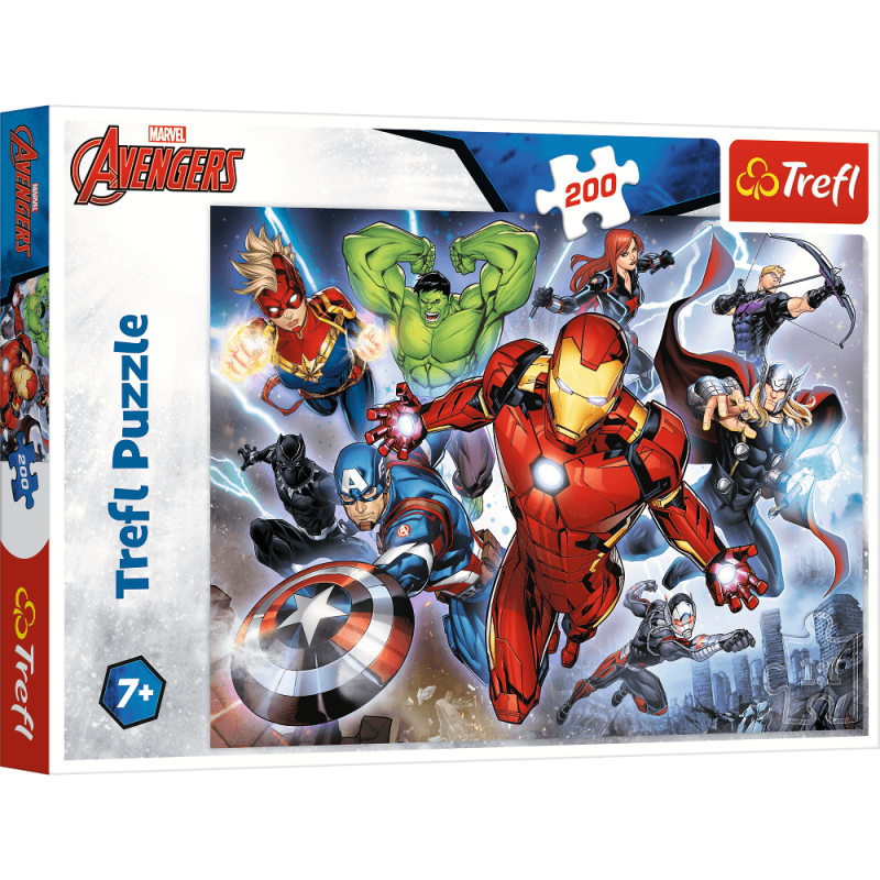 PUZZLE 200 TREFL WALECZNI AVENGERS