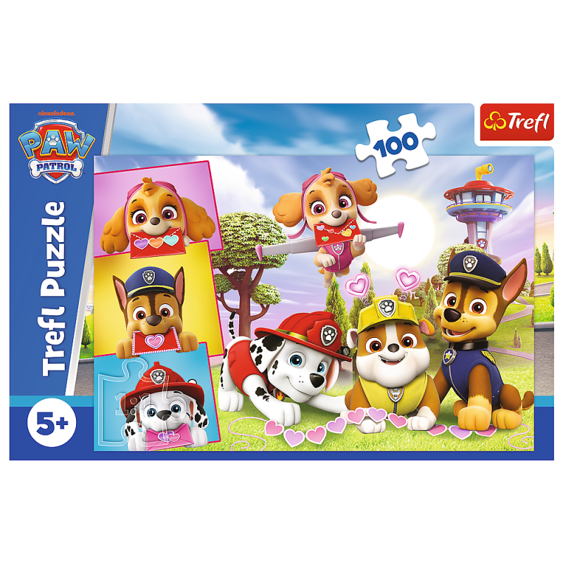 PUZZLE 100 TREFL NIEUSTRASZONE DZIEWCZYNY PSI PATROL