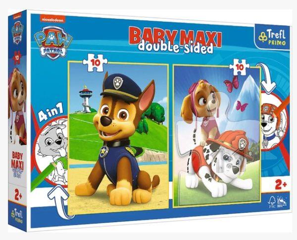 PUZZLE BABY MAXI 2X10 DRUŻYNA PSI PATROL