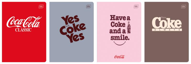 ZESZYT A5/60= 70G M HYBRID COCA COLA