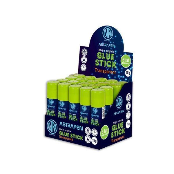 KLEJ W SZTYFCIE ASTRA PEN TRANSPARENT 15g