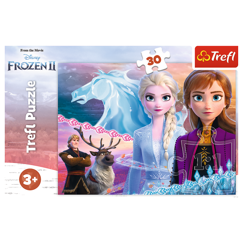 PUZZLE 30 TREFL FROZEN II