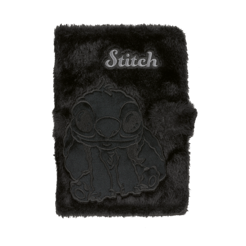 NOTES A5 /80 ZAPIĘCIE STITCH BLACK DISNEY FLUFFY