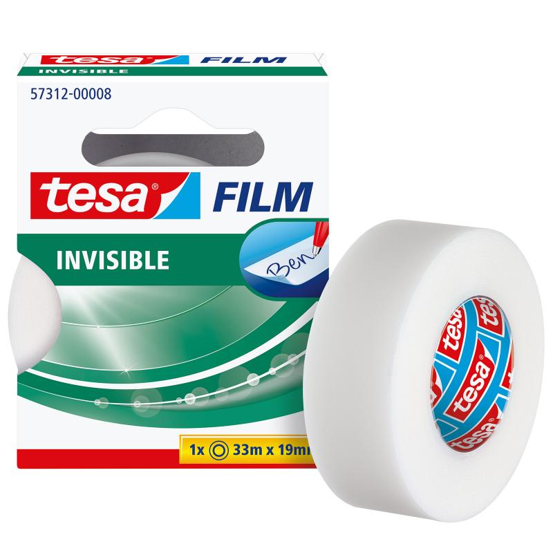 TAŚMA BIUROWA TESAFILM INVISIBLE MLECZNA 33M X 19MM