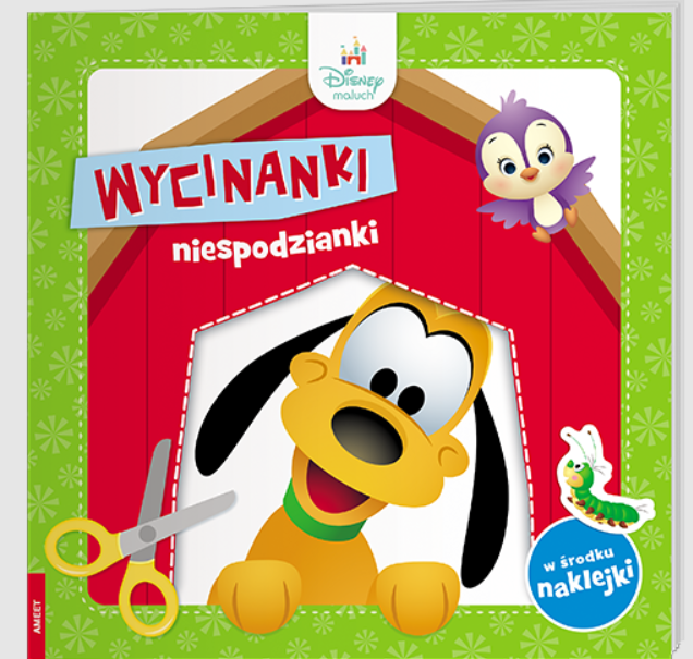 KSIĄŻECZKA DISNEY MALUCH. WYCINANKI NIESPODZIANKI