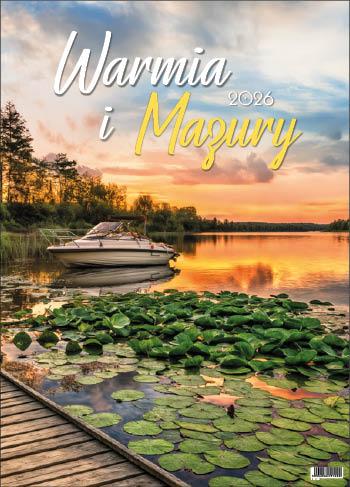 KALENDARZ WIELOPLANSZOWY WARMIA I MAZURY JOTAN STANDARD