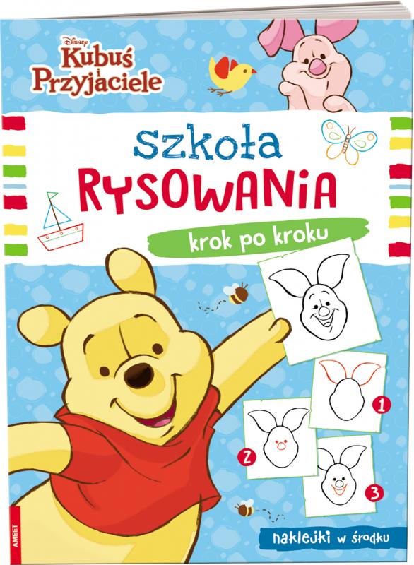 KSIĄŻECZKA DISNEY KUBUŚ I PRZYJACIELE. SZKOŁA RYSOWANIA