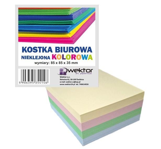 KOSTKA KOLOR 8.5*8.5 NIEKLEJONA WEKTOR