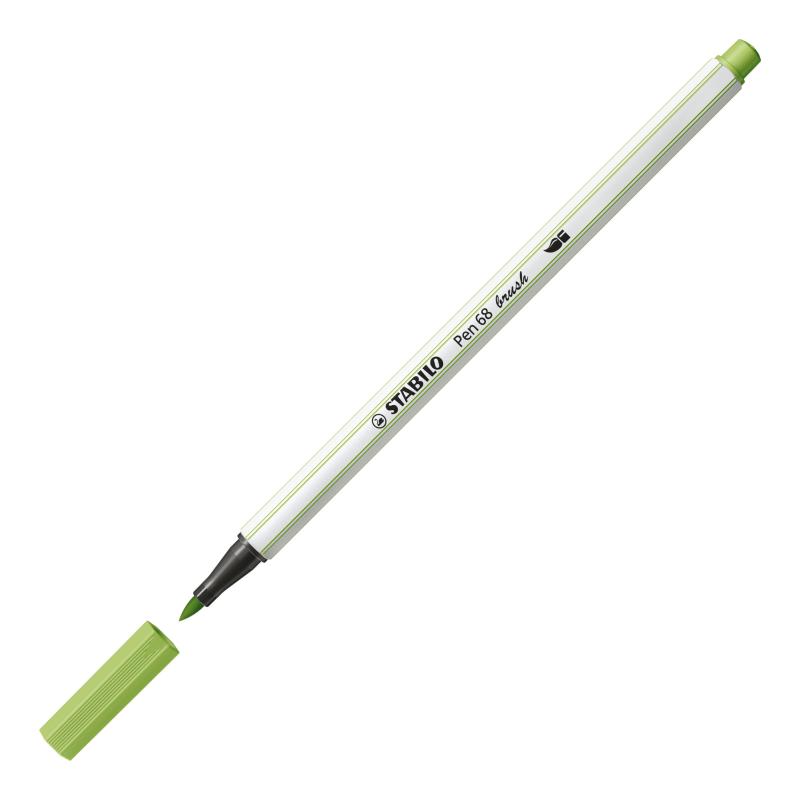 PISAKI STABILO 68 BRUSH PISTACJOWY