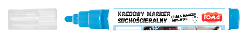 MARKER SUCHOŚC.KREDOWY 4,5MM NIEBIESK