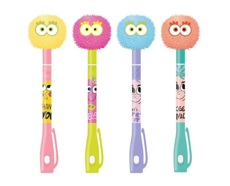 DŁUGOPIS PATIO MAGICZNY UV POMPOM A/20 COLORINO