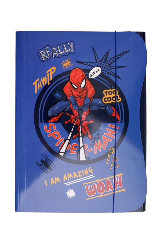 TECZKA Z GUMKĄ A4 SPIDER MAN BENIAMIN