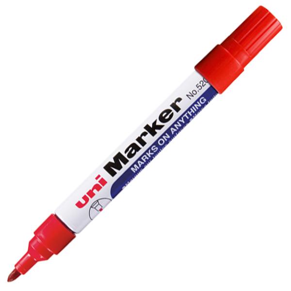 MARKER UNI 520FCZERWONY