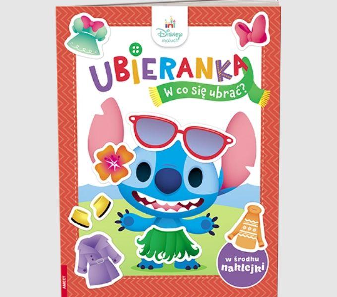 KSIĄŻECZKA STITCH DISNEY MALUCH. UBIERANKA DLA MALUCHA W CO SIĘ UBRAĆ?