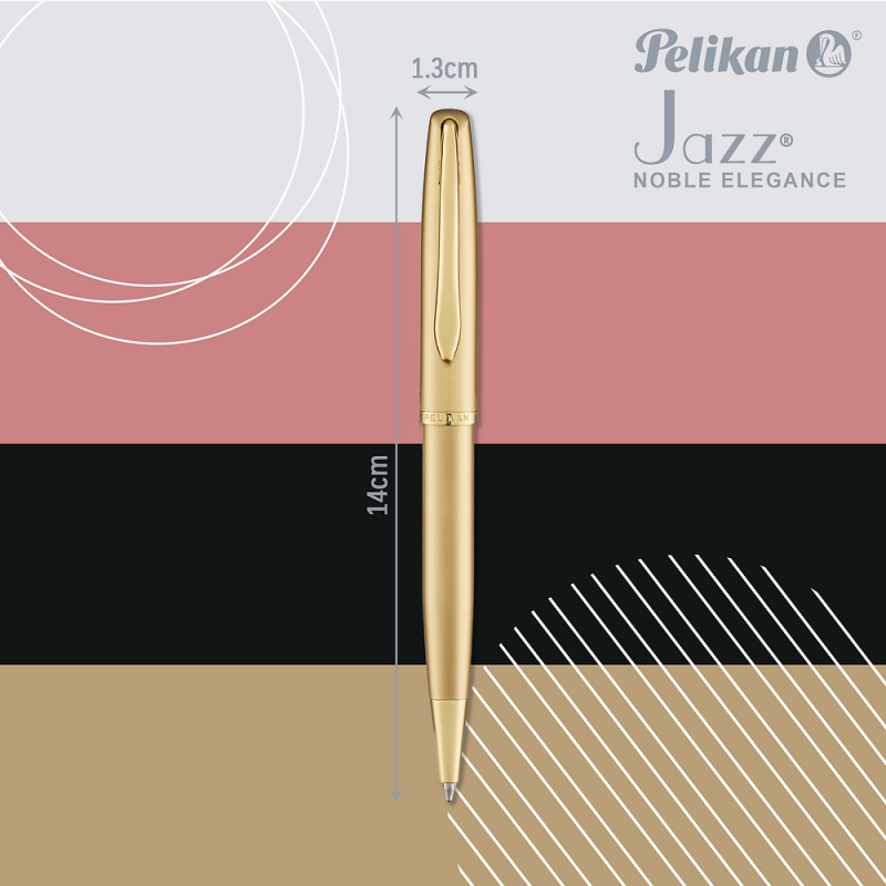DŁUGOPIS PELIKAN JAZZ NOBLE ELEGANCE GOLD ET
