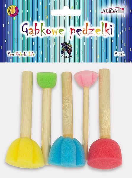 PĘDZELKI GĄBKOWE A'5