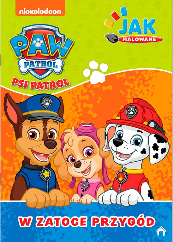 KSIĄŻECZKA PSI PATROL W ZATOCE PRZYGÓD