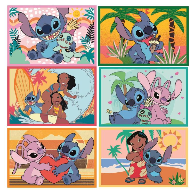 KLOCKI 6 EL. STITCH