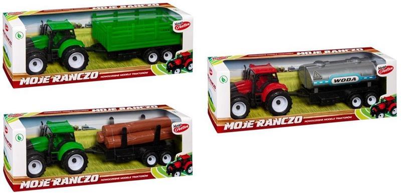 MOJE RANCZO TRAKTOR P/B 32CM PLX WB 72/144