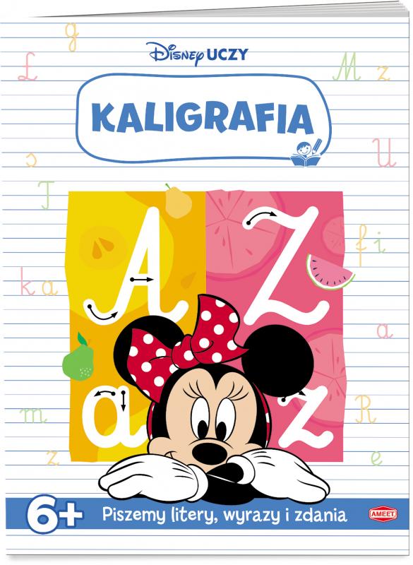 KSIĄŻECZKA DISNEY UCZY MINNIE.KALIGRAFIA