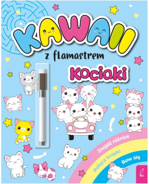 KSIĄŻECZKA KAWAII.KOCIAKI