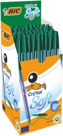 DŁUGOPIS BIC CRISTAL SOFT ZIELONY A50