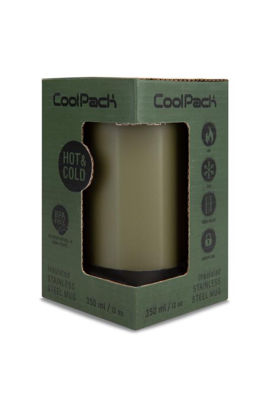 KUBEK TERMICZNY, CP COFFEE MUG - TOM - 350 ml - OLIVE GREEN