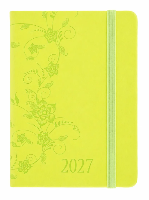 KALENDARZ TERMINARZ A6 VIVELLA 2027 Z GUMKĄ