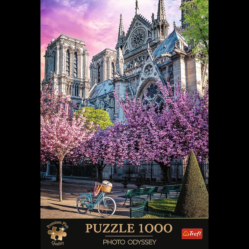 PUZZLE 1000 TREFL KATEDRA NOTRE-DAME W PARYŻU