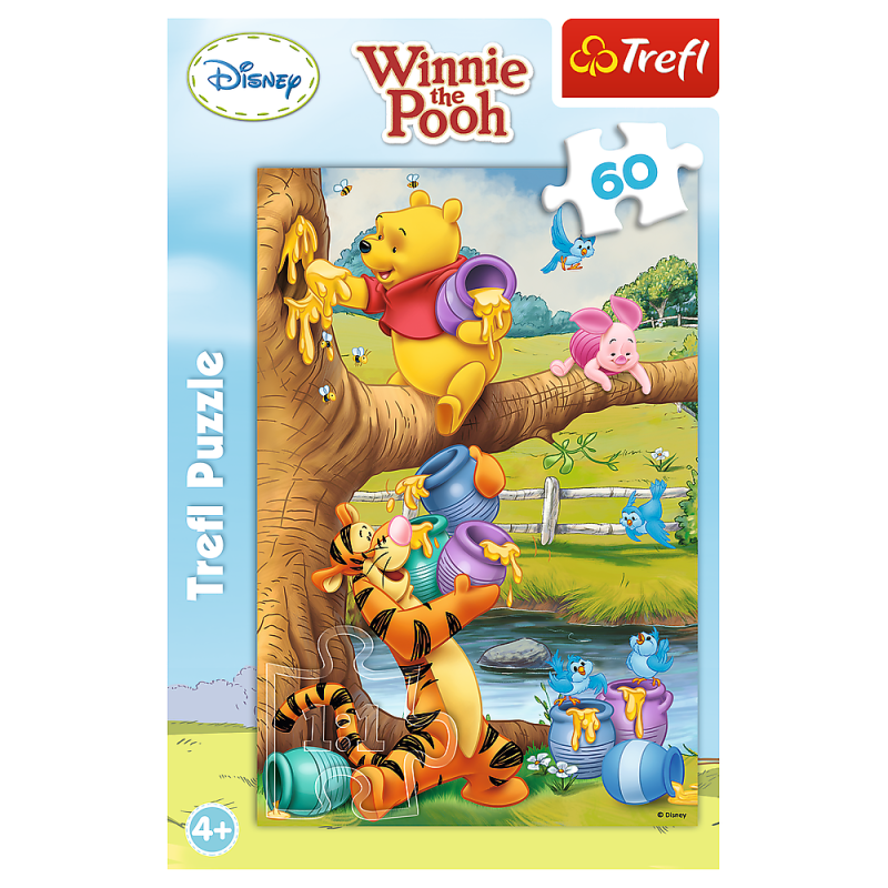 PUZZLE 60 TREFL MAŁE CO NIECO KUBUŚ PUCHATEK