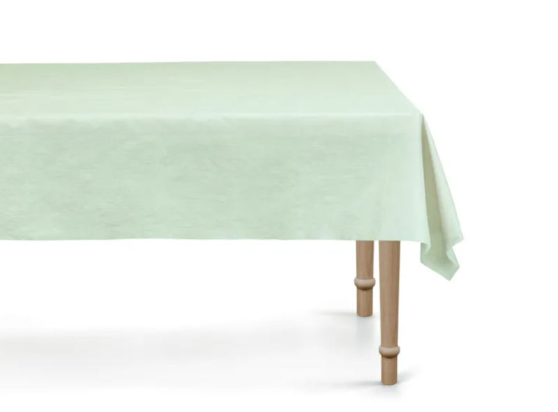 OBRUS JEDNORAZOWY 180X120CM ZIELONY