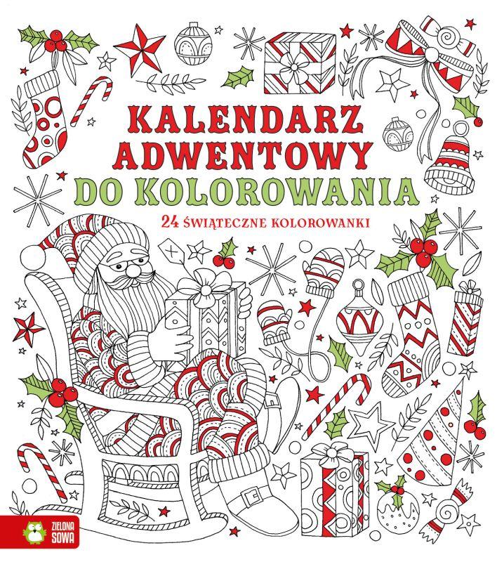 KSIĄŻECZKA KALENDARZ ADWENTOWY DO KOLOROWANIA #ŚWIĘTA