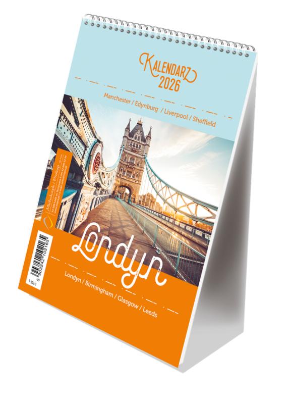 KALENDARZ ZE SPIRALKĄ B6 - PIONOWY