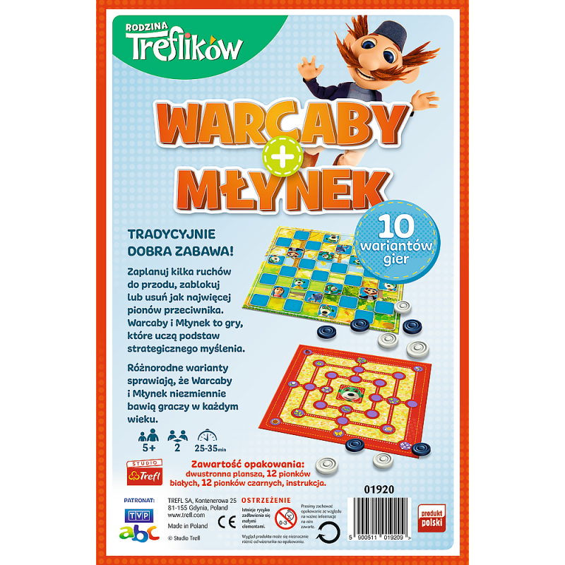 GRA TREFL WARCABY/MŁYNEK TREFLIKI