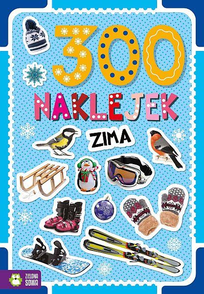KSIĄŻECZKA 300 NAKLEJEK W 1. ZIMA #ŚWIĘTA