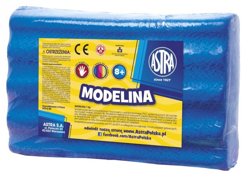 MODELINA 1 KG ASTRA NIEBIESKA