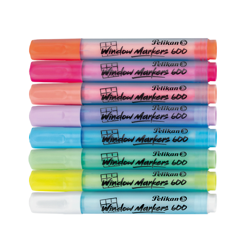 MARKERY PELIKAN 8 DO SZYB 600 MIX BX