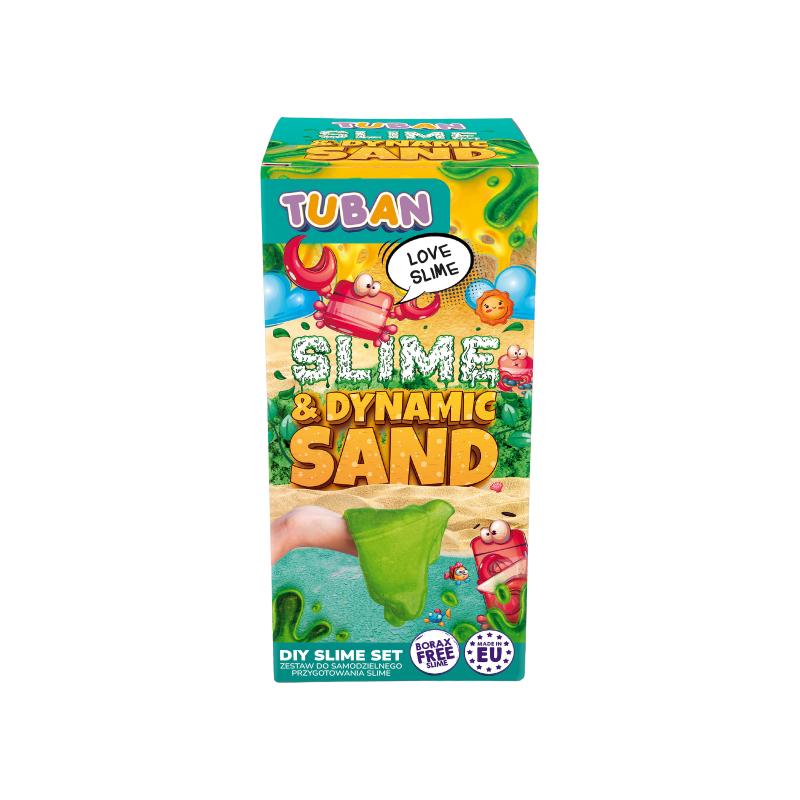 ZESTAW SMILE DIY & PIASEK DYNAMICZNY TUBAN