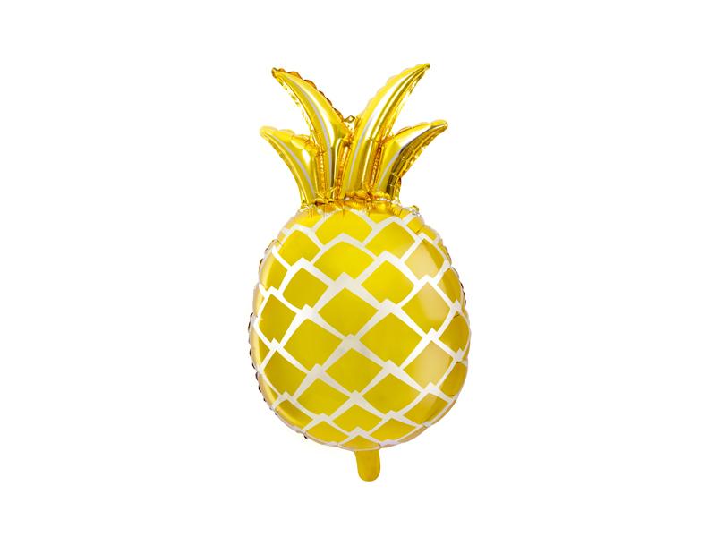 BALON FOLIOWY ANANAS ZŁOTY