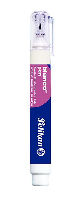 KOREKTOR PELIKAN BLANCO W PIÓRZE 7ML D12