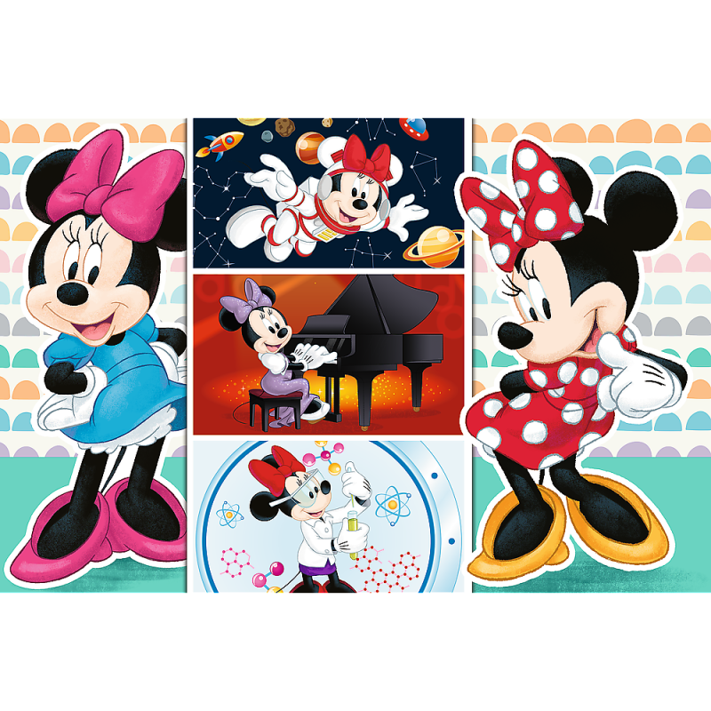 PUZZLE 100 TREFL ZABAWNA MINNIE