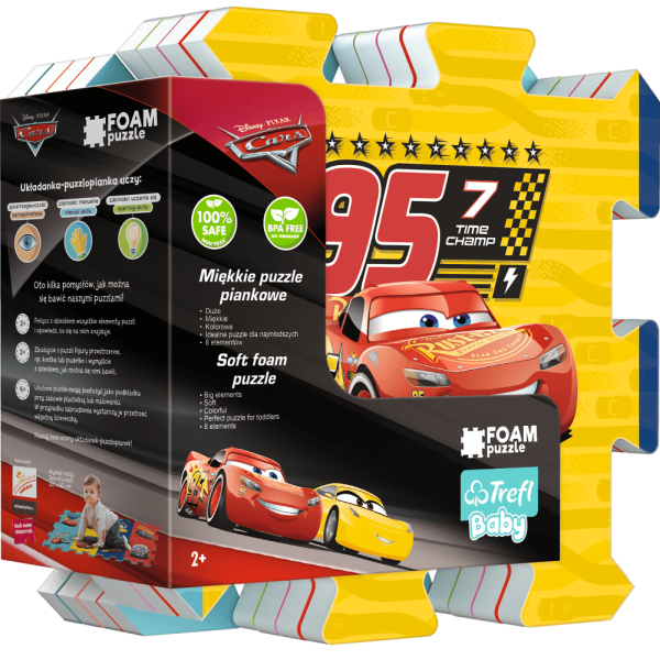 PUZZLOPIANKA UKŁADANKA CARS 3