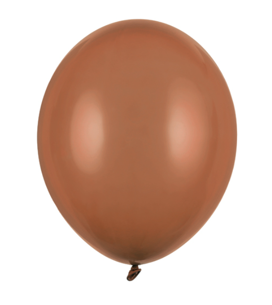 BALONY STRONG 30CM PASTEL MOCCA