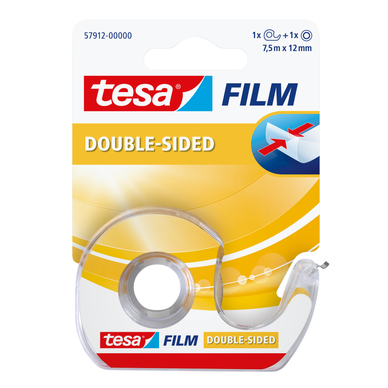 TAŚMA BIUR.7,5/12 TESAFILM DWUSTRON