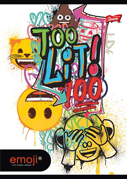 ZESZYT A5/60 = UNIPAP LAMINOWANY EMOJI