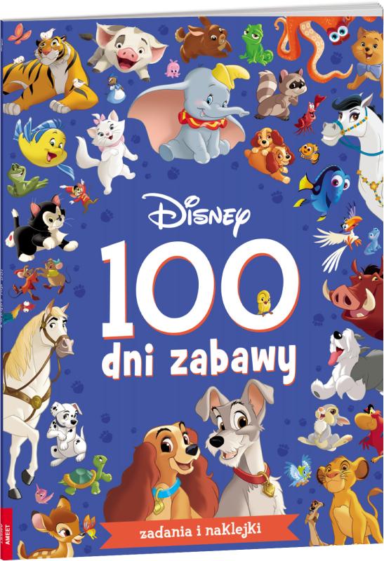 KSIĄŻECZKA DISNEY MIX. 100 DNI ZABAWY