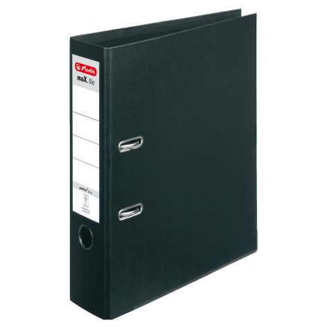 SEGREGATOR A4/8 HERLITZ PROT PL CZARNY MAX.FILE PP