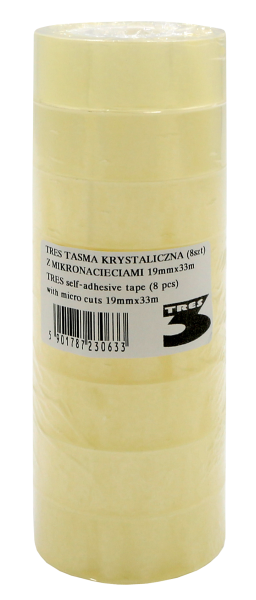 TAŚMA 19MM/33MM TRANSPARENTNA TIERRA
