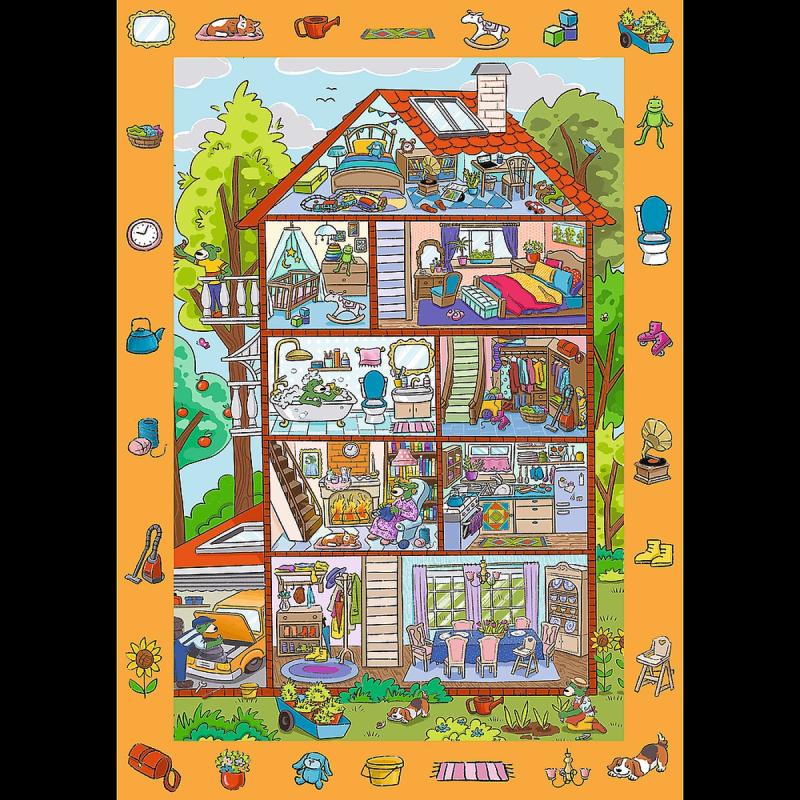 PUZZLE 24 TREFL OBSERWACYJNE.SPY GUY - W DOMU