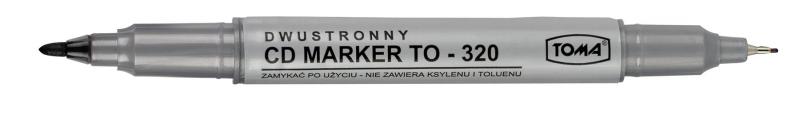 MARKER CD DWUSTRONNY TOMA CZARNY